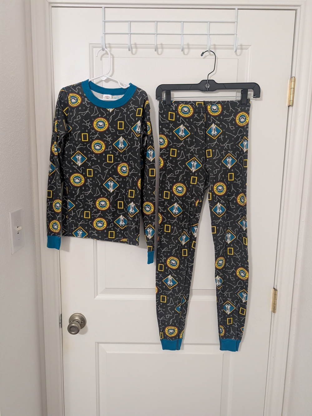 Hanna Andersson x National Geographic Space Pajamas Organic Cotton 12